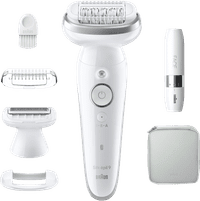 Braun Silk·épil 9 9-341 Weiß/Silber