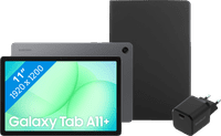 Samsung Galaxy Tab A11 Plus 11 inch 256GB Wifi Grijs + Basis accessoirepakket
