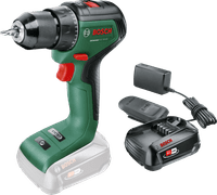 Bosch UniversalDrill 18V-60 + POWER FOR ALL 18V 2,5 Ah Accu Set
