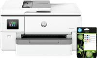 HP OfficeJet Pro 9720e + 1 set extra cartridges