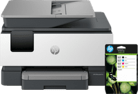 HP OfficeJet Pro 9120e + 1 set extra cartridges