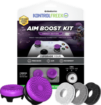 KontrolFreek Frenzy AimBoost Thumb Sticks + Precision Rings Purple/Black Xbox