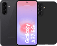 Samsung Galaxy A37 256GB Zwart 5G + BlueBuilt Back Cover Zwart