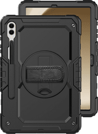 Just in Case Samsung Galaxy Tab S10 / S9 Plus / S9 FE Plus Rotating Backcover Schwarz