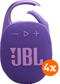 JBL Clip 5 Paars 4-pack