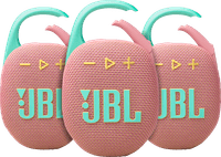 JBL Clip 5 Pink 3-pack