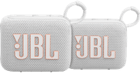 JBL Go 4 White 2-pack