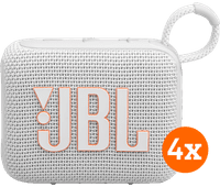 JBL Go 4 White 4-pack