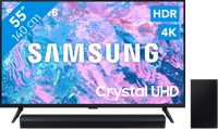 Samsung Crystal UHD 55CU7040 (2024) + Soundbar