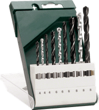 Bosch 9-delige Borenset Metaal/Steen/Hout