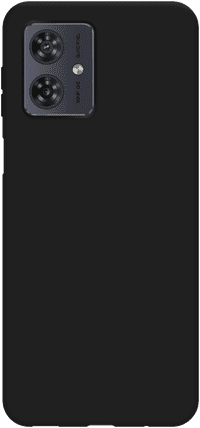 Just in Case Soft Design Motorola Moto G54 5G Back Cover Zwart