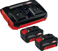 Einhell 18 V/4.0 Ah Starter Kit - 2 accu's - DUO-lader - Power X-Change