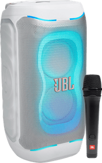 JBL Partybox 130 Wit +JBL PBM100 Zwart