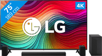 LG 75NANO81T6A (2024) + Soundbar