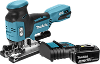 Makita DJV181ZJ + 3.0Ah Battery and Charger