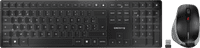 CHERRY DW 9500 SLIM Desktop Wireless Keyboard and Mouse Set AZERTY Black