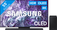 Samsung OLED 4K 55S95D (2024) + Samsung HW-S700D Zwart (2024)