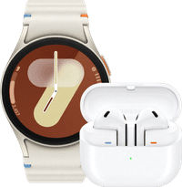 Samsung Galaxy Watch 7 4G Cream 40mm + Galaxy Buds3 White
