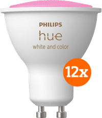 Philips Hue White and Color GU10 12-pack