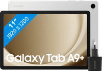 Samsung Galaxy Tab A9 Plus 11 inches 64GB WiFi Silver + BlueBuilt Charger