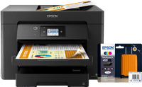 Epson WorkForce WF-7830DTWF + 1 Set Extra XL Cartridges