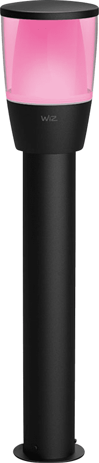 WiZ Elpas - Garden Post - Colored and White Light - Black - Starter Set