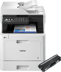 Brother DCP-L8410CDW + 1 extra zwarte toner