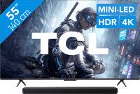 TCL QD Mini-led 55" T8D (2026) + TCL S45H 2.0 Soundbar