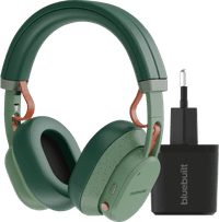 Fairbuds XL Groen + BlueBuilt Quick Charge Oplader met Usb A
