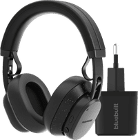 Fairbuds XL Zwart + BlueBuilt Quick Charge Oplader met Usb A