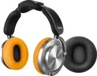 Dyson OnTrac Aluminum with ear cushion Black