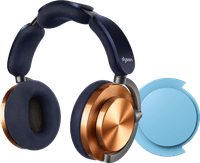 Dyson OnTrac Copper with ear cup Blue
