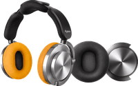 Dyson OnTrac Aluminum + ear cushion Black + ear cup Black