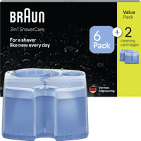 Braun 3-in-1 ShaverCare Navulpatronen - 6+2 Stuks