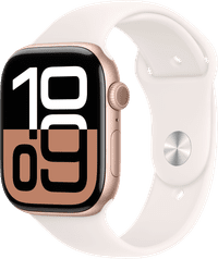 Apple Watch Series 10 46mm Rose Gold Sport Band S/M
