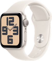 Apple Watch SE 2024 40mm Starlight Sportband M/L