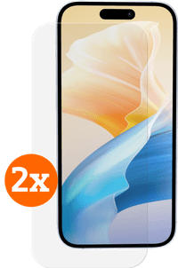 BlueBuilt Apple iPhone 16 Pro Screen Protector Glass Duo Pack