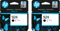 HP 924 Cartridge Black Duo Pack