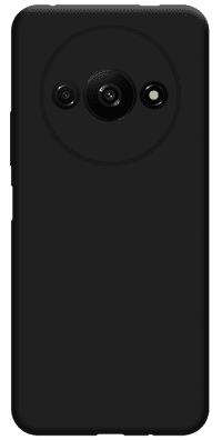 Just in Case Soft Design Redmi A3 Back Cover Noir