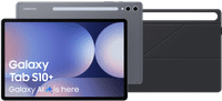 Samsung Galaxy Tab S10 Plus 12.4 inches 256GB WiFi and 5G Gray + Samsung Book Case Black