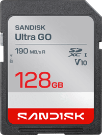 SANDISK Ultra GO SDXC 128GB 190MB/s