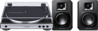 Audio-Technica AT-LP60XUSBGM + Audio-Technica ATH-SP3X Black
