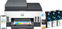 HP Smart Tank 7305 + 1 set extra inkt