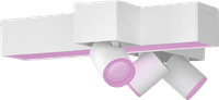 Philips Hue Centris Mounted Spot Light White and Color - White - Cross Shaped - 3-spots