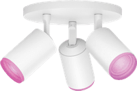 Philips Hue Fugato Opbouwspot White and Color - Wit - 3-spots