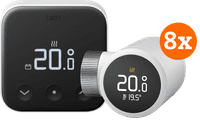 Tado Slimme Thermostaat X Startpakket Draadloos + 8 Radiatorknoppen