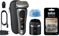 Braun Series 9 Pro+ 9560cc Zwart + Braun 94M Scheerkop
