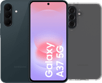 Samsung Galaxy A37 256GB Donkergroen 5G + BlueBuilt Back Cover Transparant