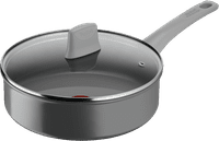 Tefal Renew On Ceramic High-Sided Skillet 24cm Gray