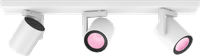 Philips Hue Argenta Spot Monté en Surface White and Color - Blanc - 3 Spots